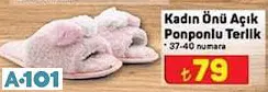 JUNO KADIN ÖNÜ AÇIK PONPONLU TERLİK